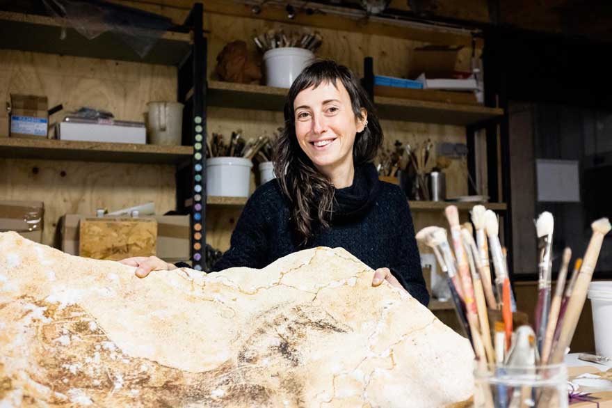 Les artsites plasticiennes de Lascaux 4