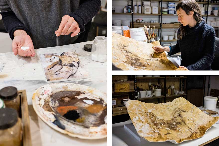 Les artistes plasticiennes de Lascaux 4