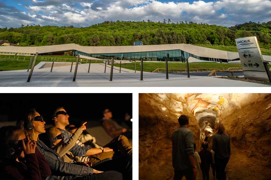 Visite de Lascaux 4 à Montignac, Centre International de l'Art Pariétal